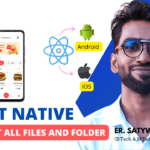 react native files and folder